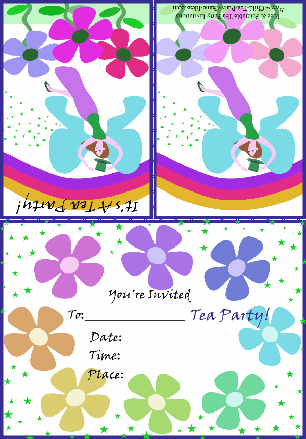 Free Printable Irish Party Invitation 1b