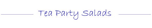 Tea Party Salad Recipes